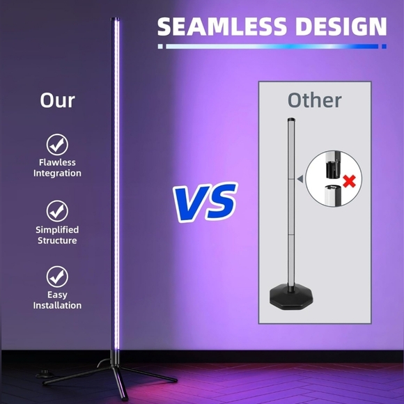 Barrina 42W UV Blacklight Bar with Tripod Stand, 4FT, 400nm - Picture 7 of 11